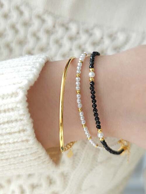 24K 순금 3.75g 파이프 스틱 팔찌(+18K붕어장식)