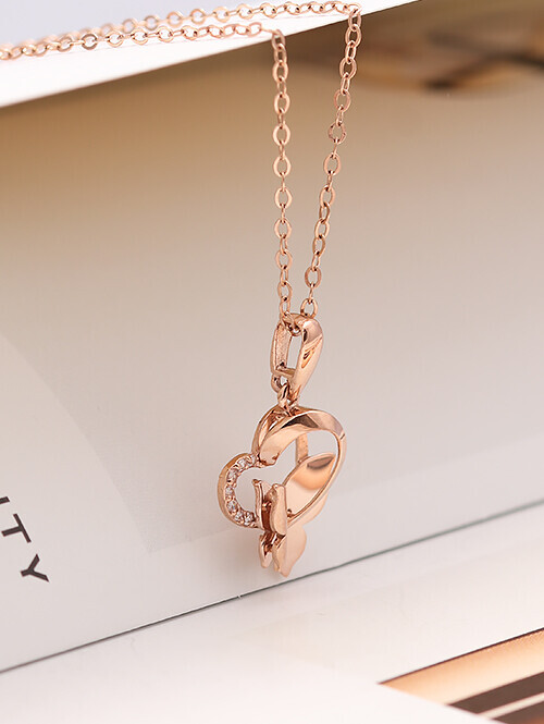 14K 18K 세뇨 하트 러브링 나비 펜던트 (체인별도상품)