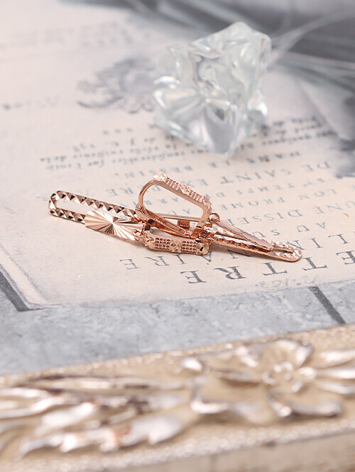 14K 18K 보헤미안 더블스퀘어 컷팅 귀걸이