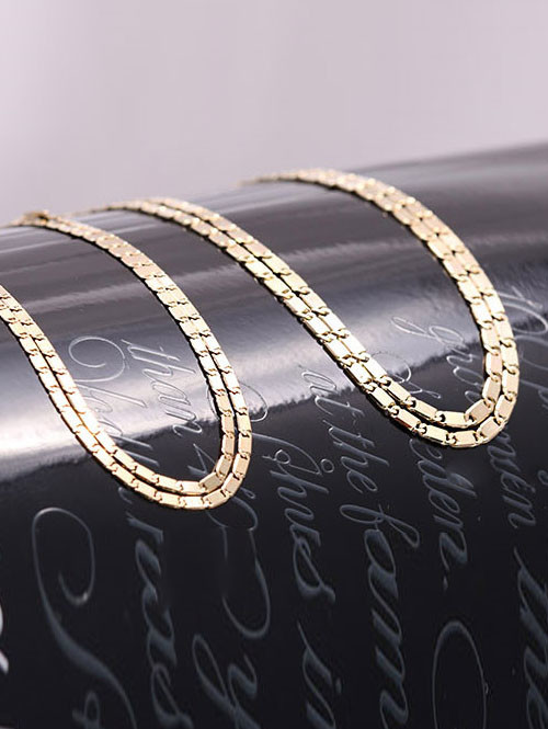 14K 18K 비너스 두줄 팔찌 [대]